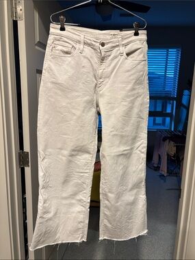 Ag Adriano Goldschmied Etta High Waisted Wide Leg Crop